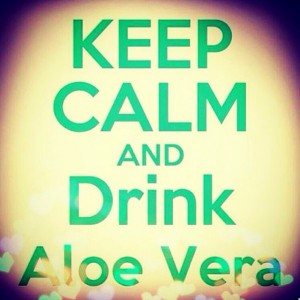Drink aloe vera